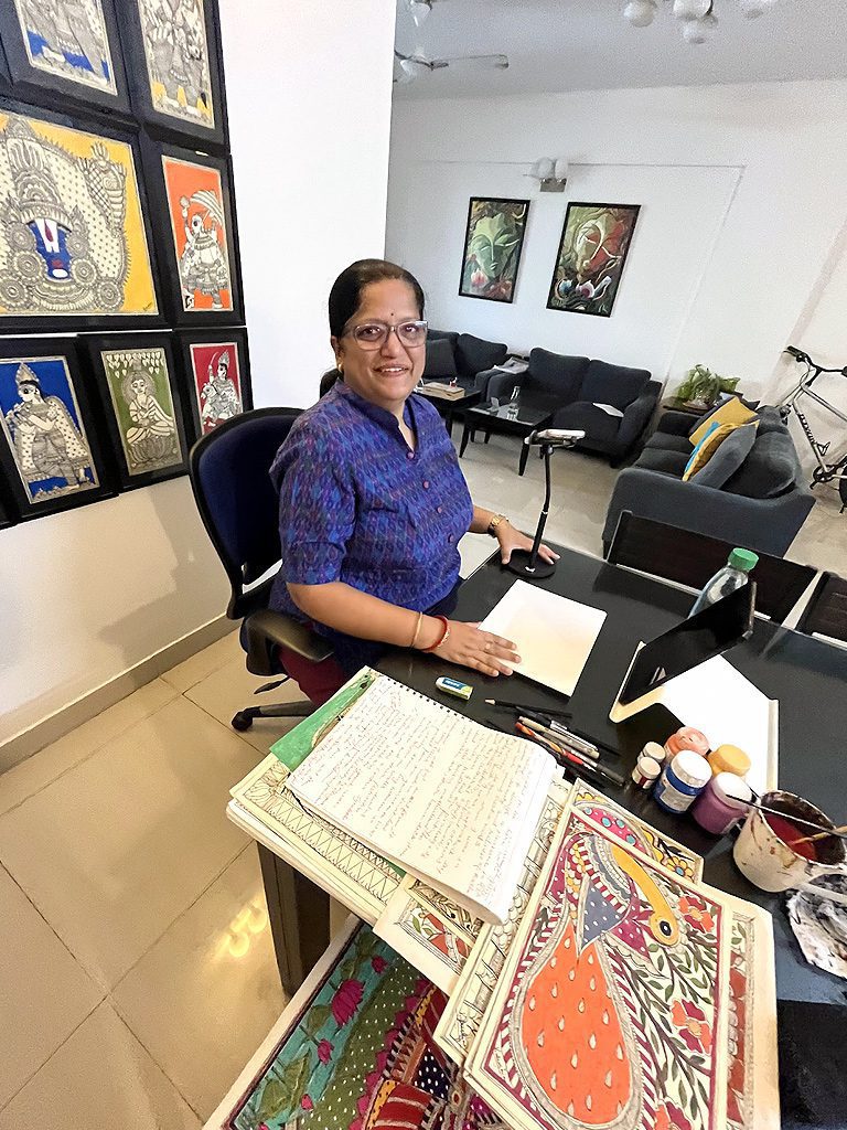 Madhubani-Art-Workshop--NIT-Patna-Img1