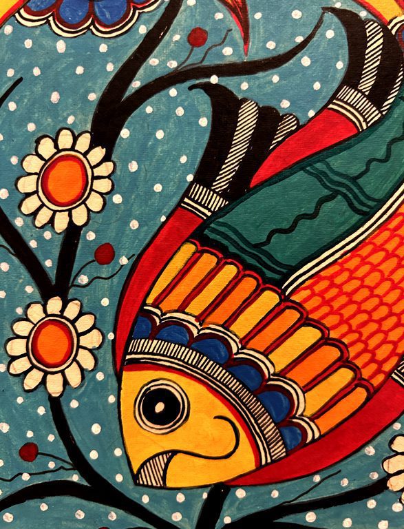 Fish Among Daisies 4