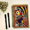 Purple Bird Madhubani Journal by Vidushini Prasad 6