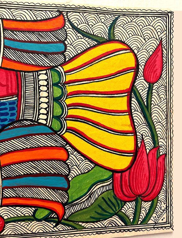 Vibrant Fish of Prosperity 4