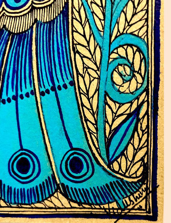 Azure Peacock Splendor 2