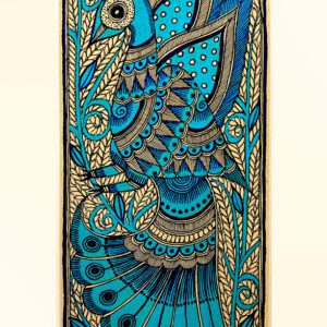 Azure Peacock Splendor