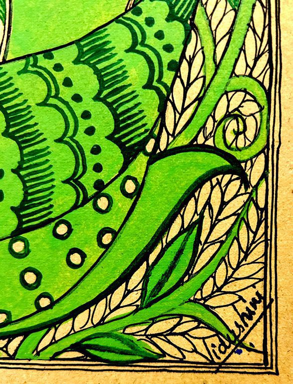 Emerald Peacock Glory 2