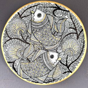 Fish Wall Plate by Vidushini Prasad