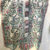 Hand-Painted Madhubani Khadi Cotton Kurta - Aqua Green 4