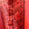 Light Red Hand-Painted Madhubani Khadi Kurta 7