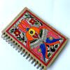 Handpainted Madhubani Peacock Couple Journal by Vidushini Prasad 3