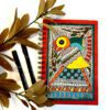 Handpainted Madhubani Peacock Journal by Vidushini Prasad 2