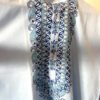 Sky Blue Cotton Kurta with Geometric Madhubani Detailing 2