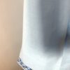 Sky Blue Cotton Kurta with Geometric Madhubani Detailing 7