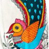 Flying Peacock Madhubani Peacock Tote Bag by Vidushini Prasad 3