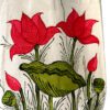 Lotus Garden Madhubani Lotus Tote Bag by Vidushini Prasad 3