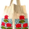 Lotus on Waves Madhubani Lotus Tote Bag by Vidushini Prasad 2