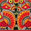 Lovebirds in Fuchsia Madhubani birds painting by Vidushini Prasad 3