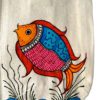 Madhubani Fish Tote Bag by Vidushini Prasad 3