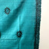 Teal Silk Dupatta 5