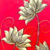 Golden Lotus Madhubani 3