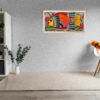 Vibrant Fish of Prosperity on Wall