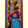 Vibrant Peacock Madhubani Painting