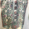 Hand-Painted Madhubani Khadi Cotton Kurta - Aqua Green 4