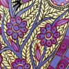 Royal Blue Peacock Madhubani 4