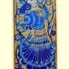 Sapphire Peacock Madhubani Painting