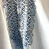 Sky Blue Cotton Kurta with Geometric Madhubani Detailing 3