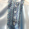 Sky Blue Cotton Kurta with Geometric Madhubani Detailing 6