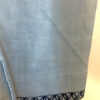 Sky Blue Khadi Kurta with Hand-Painted Madhubani Birds 4