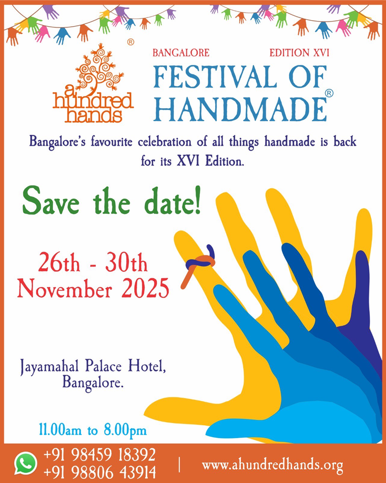 Festival of Handmade 26-30 Nov 2025 Bangalore