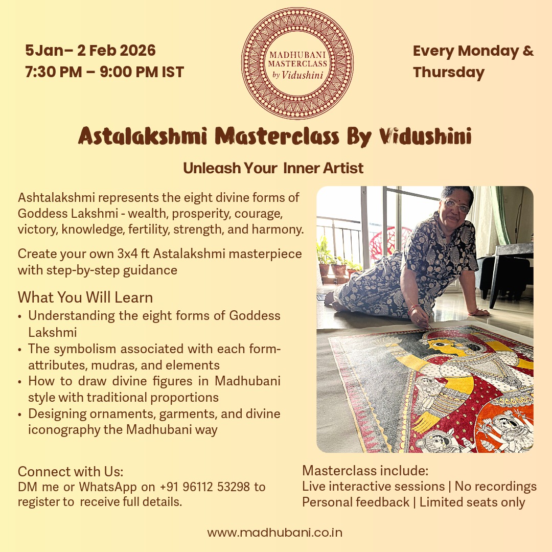 Astalakshmi Masterclass_By Vidushini Workshops
