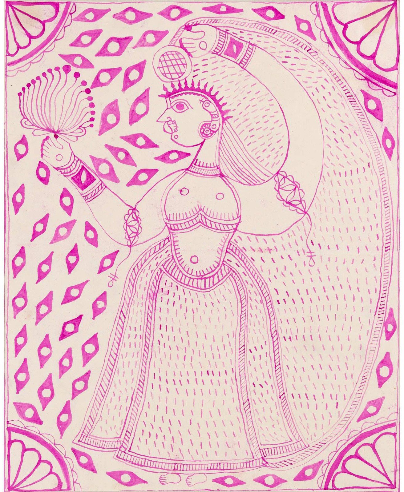 Bride with Fan © LYON & TURNBULL