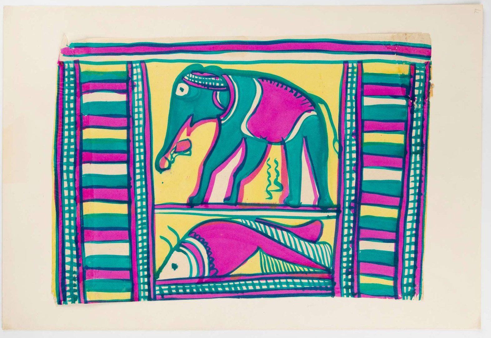 Four Casket Sections by Bogi Lal Mali © LYON & TURNBULL