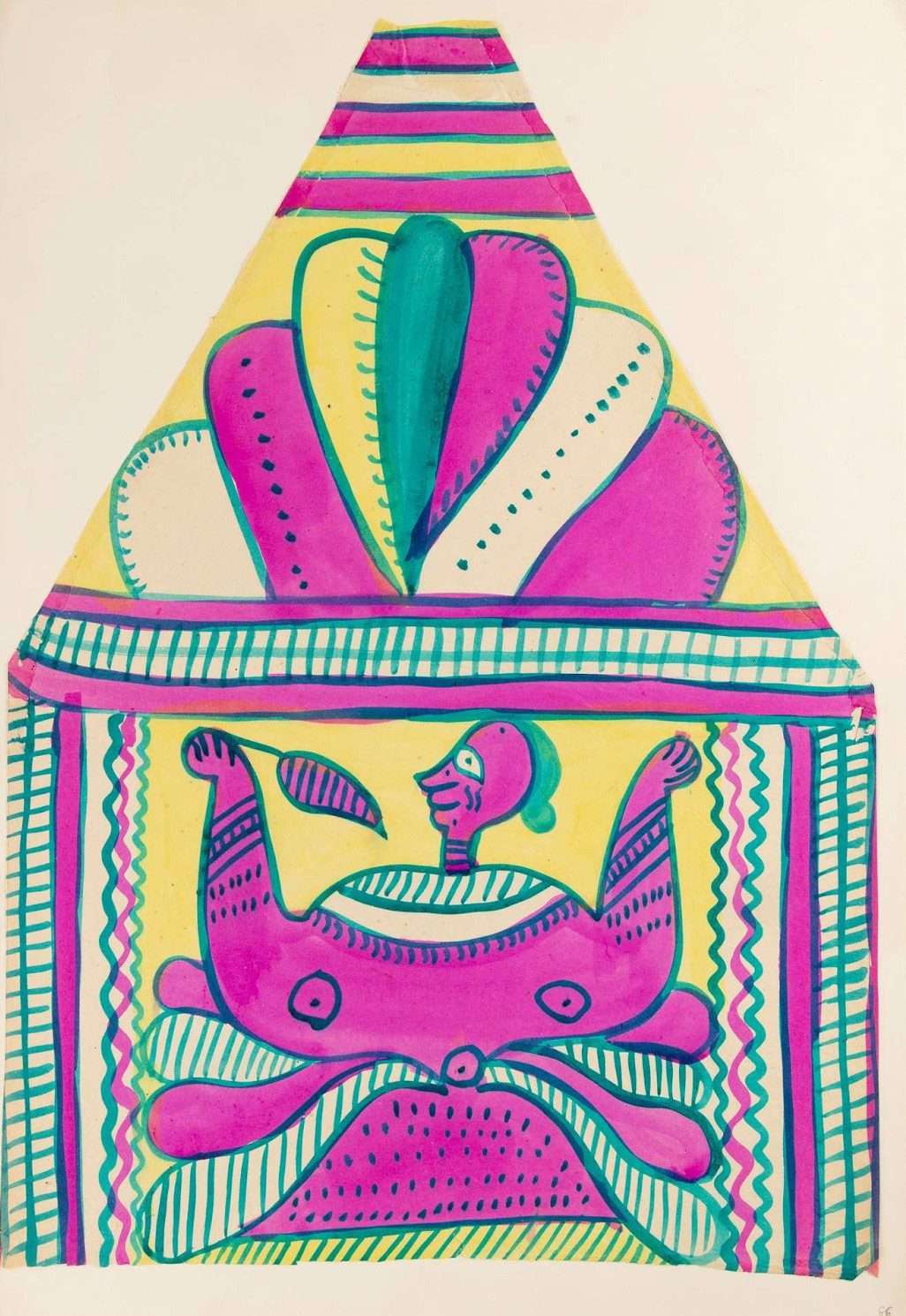 Four Lantern Sections by Bogi Lal Mali © LYON & TURNBULL