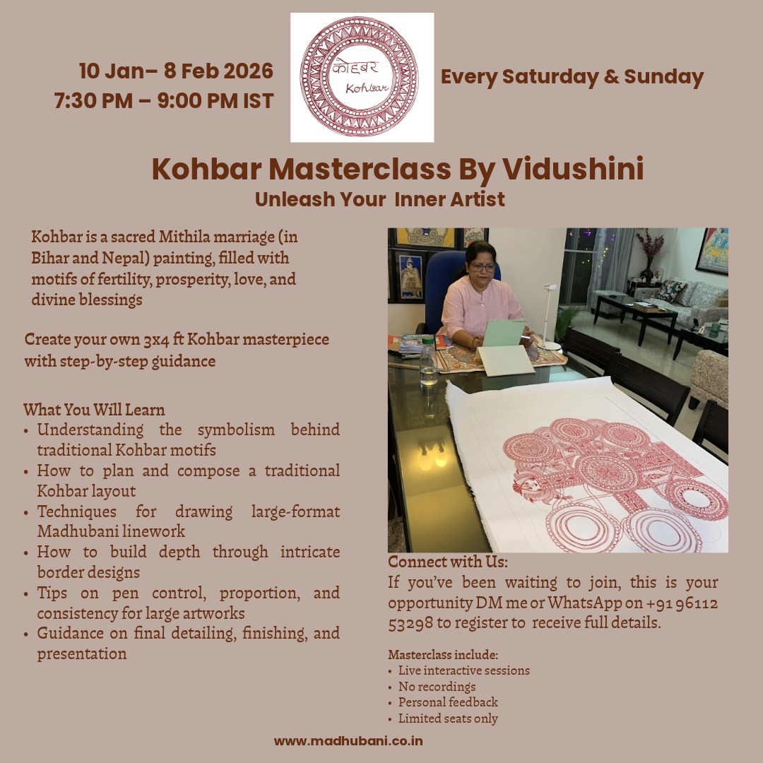 Kohbar Masterclass By Vidushini