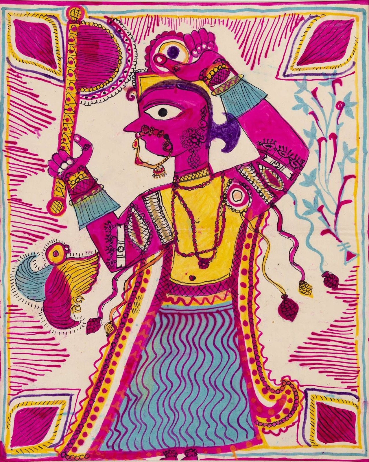 Krishna Holding His Flute © LYON & TURNBULL